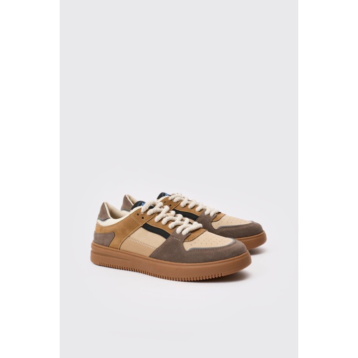 Official Sneaker aus Spitze - Beige - 44, Beige