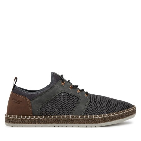 Halbschuhe Rieker B5252-45 Grau