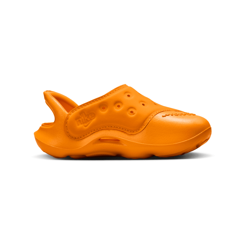 Nike Swoosh Unisex Flip-Flops und Sandalen - Orange - Größe: 17 - Netz/Synthetik - Foot Locker