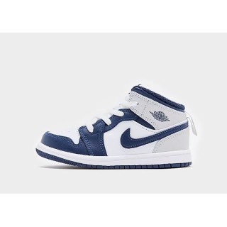 Jordan Air 1 Mid Babys - White, White