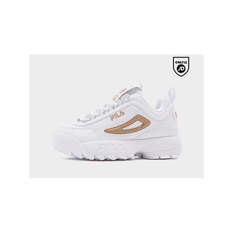 Fila Disruptor Kleinkinder - White - Kids, White