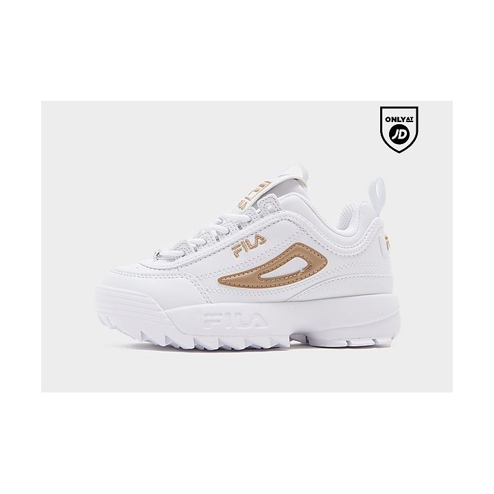 Fila Disruptor Kleinkinder - White - Kids, White
