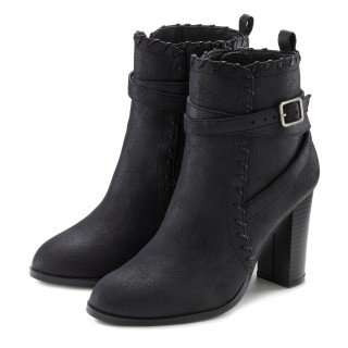 High-Heel-Stiefelette