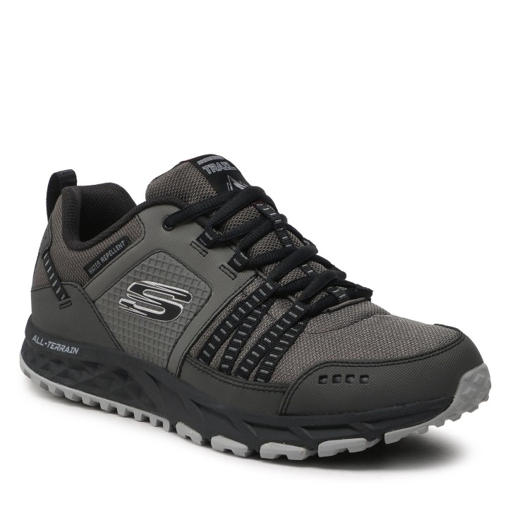 Halbschuhe Skechers Escape Plan 51591/CCBK Grau