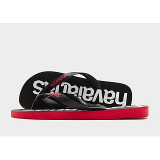 Havaianas Logomania 2 Flip Flops Herren - Black - Mens, Black