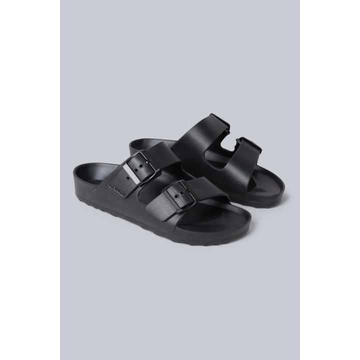 Shore Damen Badelatschen - Schwarz