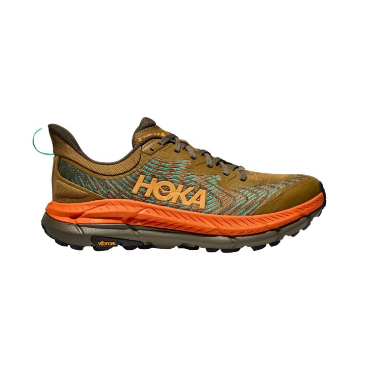 Schuhe Hoka Mafate Speed 4 Braun Orange, Größe EU 42