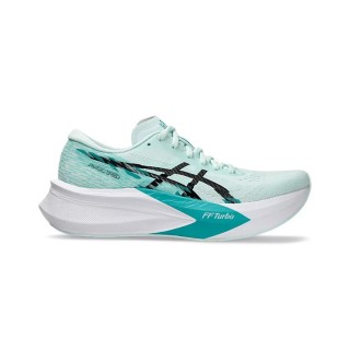 Asics Magic Speed 4 Grün Weiß SS25 Damen-Laufschuhe, Größe 37 - EUR