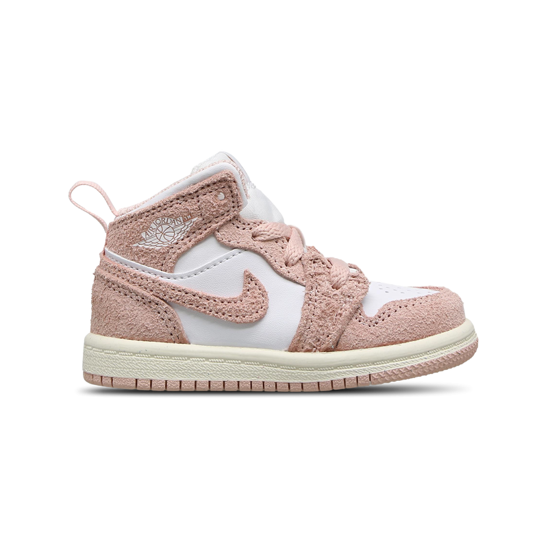 Jordan Aj1 Mid Unisex Schuhe - Weiß - Größe: 22 - Leder - Foot Locker