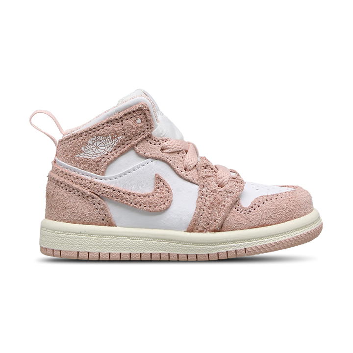 Jordan Aj1 Mid Unisex Schuhe - Weiß - Größe: 22 - Leder - Foot Locker