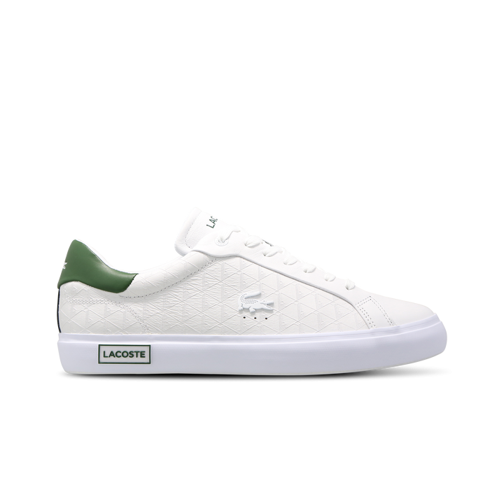 Lacoste Powercourt Herren Schuhe - Weiß - Größe: 41 - Leder - Foot Locker