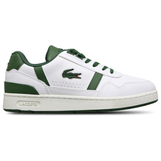 Lacoste T-clip Unisex Schuhe - Weiß - Größe: 36 - Leder, Synthetik - Foot Locker