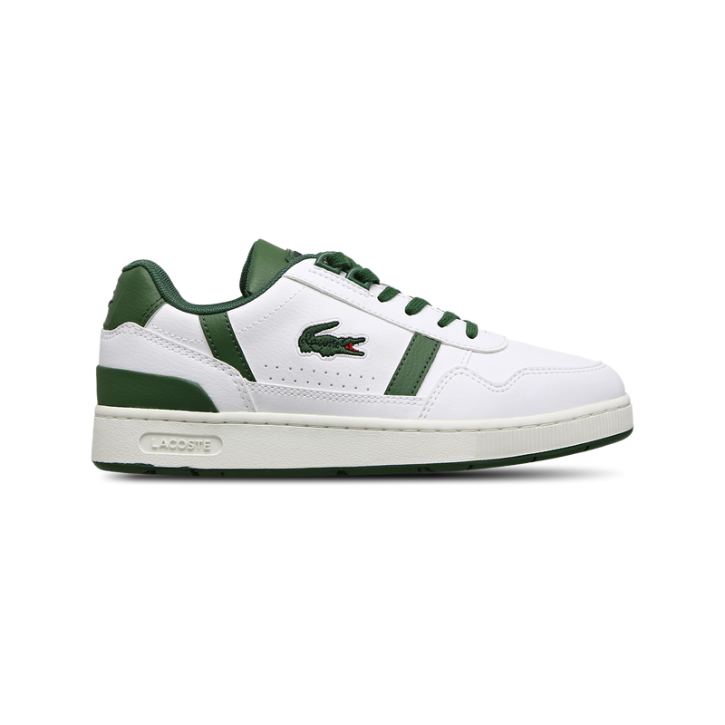 Lacoste T-clip Unisex Schuhe - Weiß - Größe: 36 - Leder, Synthetik - Foot Locker