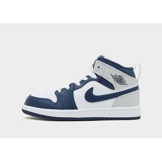 Jordan Air 1 Mid Kleinkinder - White - Kids, White