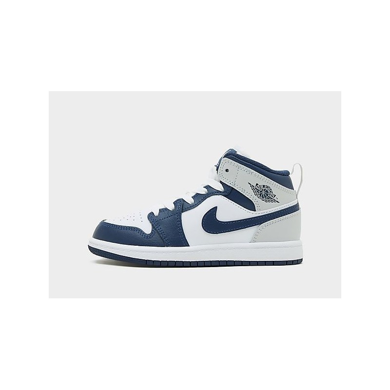 Jordan Air 1 Mid Kleinkinder - White - Kids, White