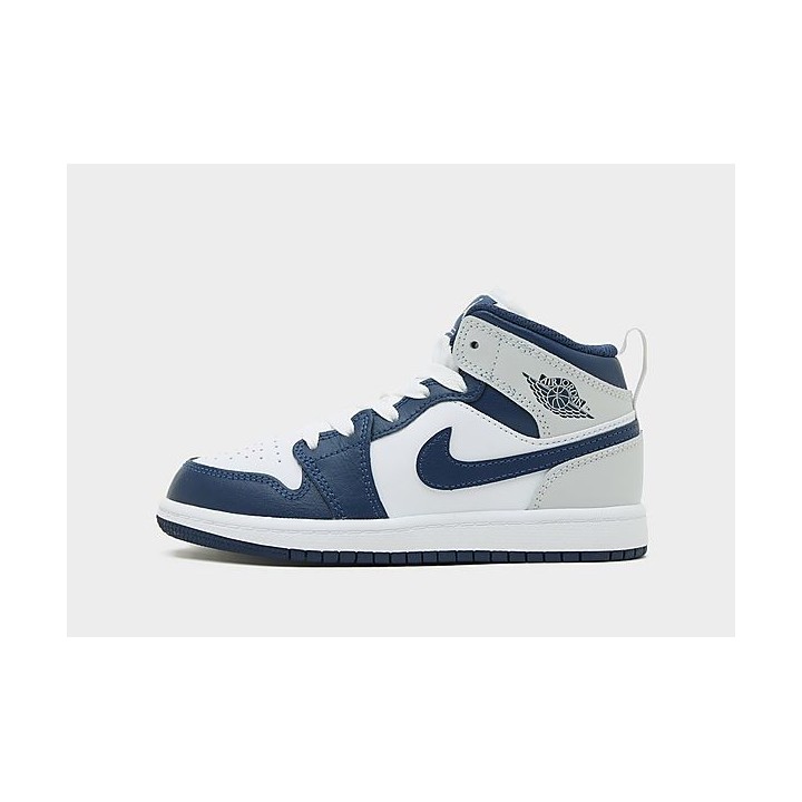 Jordan Air 1 Mid Kleinkinder - White - Kids, White