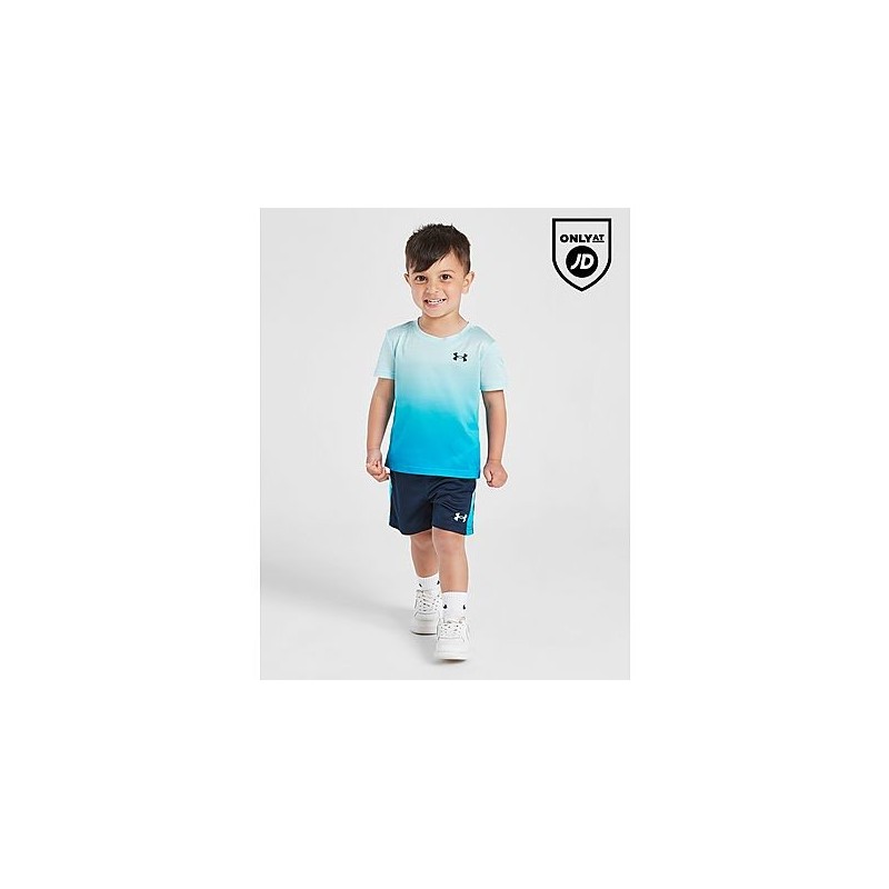 Under Armour UA Tech Fade T-Shirt/Shorts Set Infant - Blue, Blue