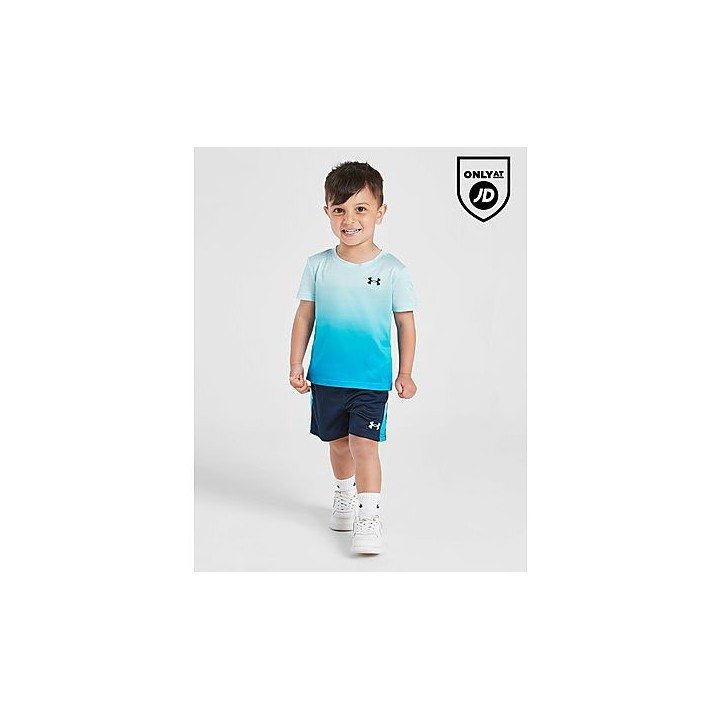 Under Armour UA Tech Fade T-Shirt/Shorts Set Infant - Blue, Blue