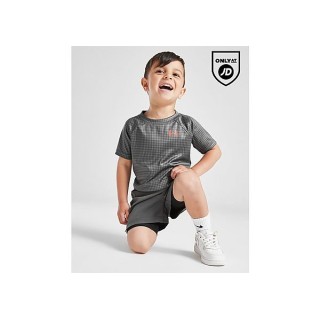 Under Armour UA Tech Emboss T-Shirt/Shorts Set Infant - Grey, Grey