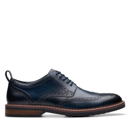 Halbschuhe Clarks Aldwin Limit 26178471 Dunkelblau