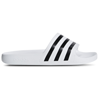 Adidas adilette Herren Schuhe - Weiß - Größe: 40 2/3 - Gummi - Foot Locker