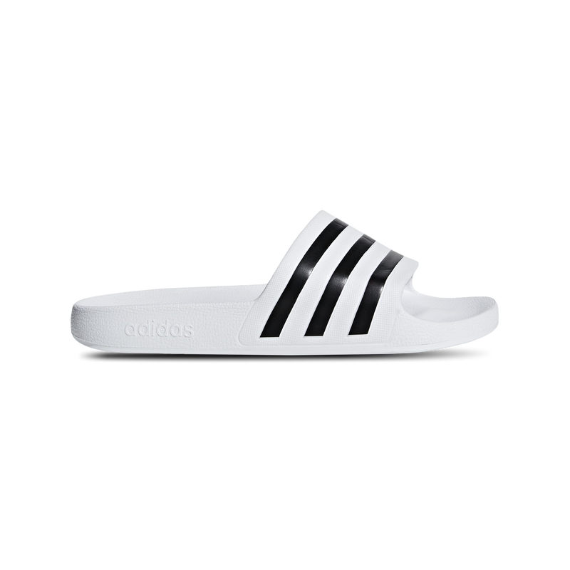 Adidas adilette Herren Schuhe - Weiß - Größe: 40 2/3 - Gummi - Foot Locker