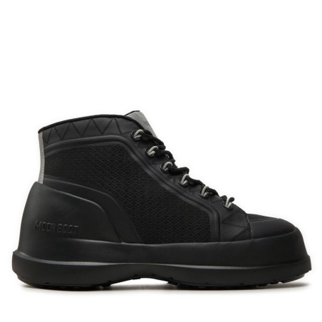 Schneeschuhe Moon Boot Luna Trek Mid Nylon 80D2480080 Schwarz