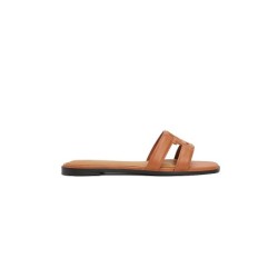 TOMMY HILFIGER Pantoletten  braun | 36