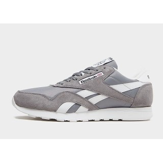 Reebok Classic Nylon - Pure Grey 5 / Cloud White / Cloud White - Mens, Pure Grey 5 / Cloud White / Cloud White