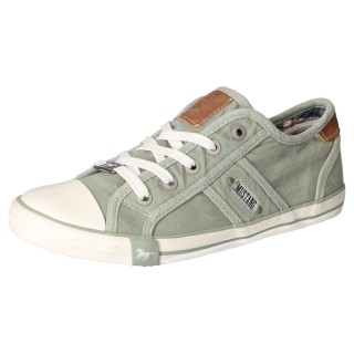 Mustang Shoes Sneaker, Freizeitschuh, Halbschuh, Schnürschuh mit Mustang Markenlabel