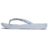 Fitflop Zehentrenner "iQUSHION MULTI-CRYSTAL", Sandale, Flats, Pool Slides mit Schmucksteinen verziert