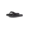 Tommy Hilfiger Zehentrenner "HILFIGER WEBBING BEACH SANDAL", Sommerschuh, Flats, Bequemschuh, Dianette mit zweifarbiger Sohle