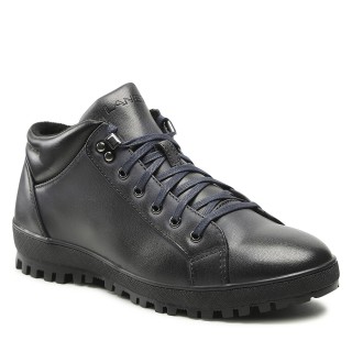 Schnürschuhe Lanetti MBS-GINO-01 Dunkelblau