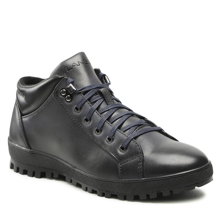 Schnürschuhe Lanetti MBS-GINO-01 Dunkelblau