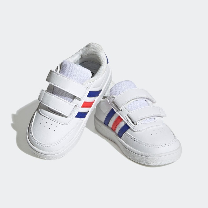 adidas Sportswear Sneaker "BREAKNET LIFESTYLE COURT TWO-STRAP HOOK-AND-LOOP", für Kinder