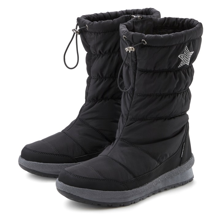 LASCANA Winterstiefel, Stiefelette, Winterboots mit Warmfutter, wasserabweisend