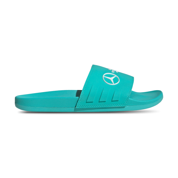 Adidas adilette Herren Flip-Flops und Sandalen - Türkis - Größe: 40 2/3 - Gummi - Foot Locker