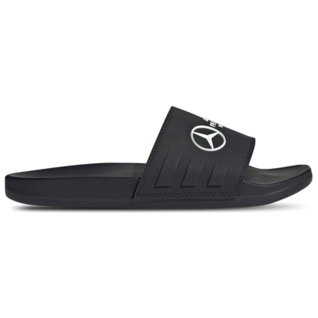 Adidas adilette Herren Flip-Flops und Sandalen - Schwarz - Größe: 40 2/3 - Gummi - Foot Locker