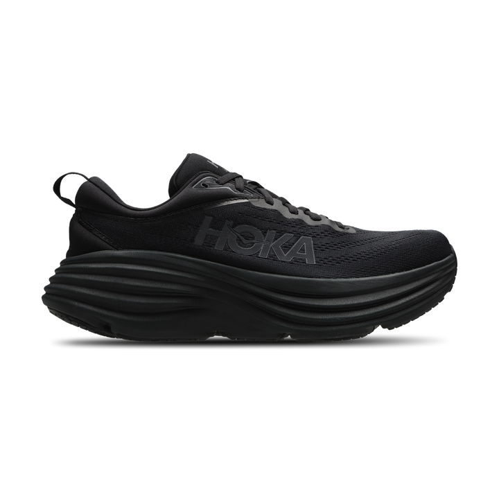 Hoka Bondi 8 Herren Schuhe - Schwarz - Größe: 41 1/3 - Netz/Synthetik - Foot Locker