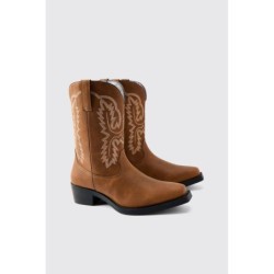 Cowboy-Stiefel - Beige - 41, Beige