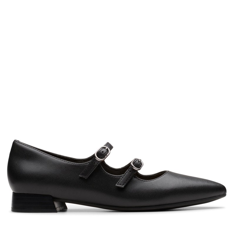 Halbschuhe Clarks Natalyn Lane 26181929 Schwarz