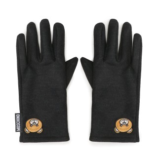 Damenhandschuhe MOSCHINO 65345 M2812 Schwarz