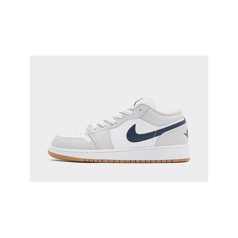 Jordan Air 1 Low Junior - White, White