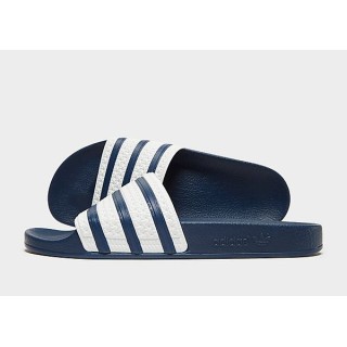 adidas Originals Adilette Slipper - Blue - Mens, Blue