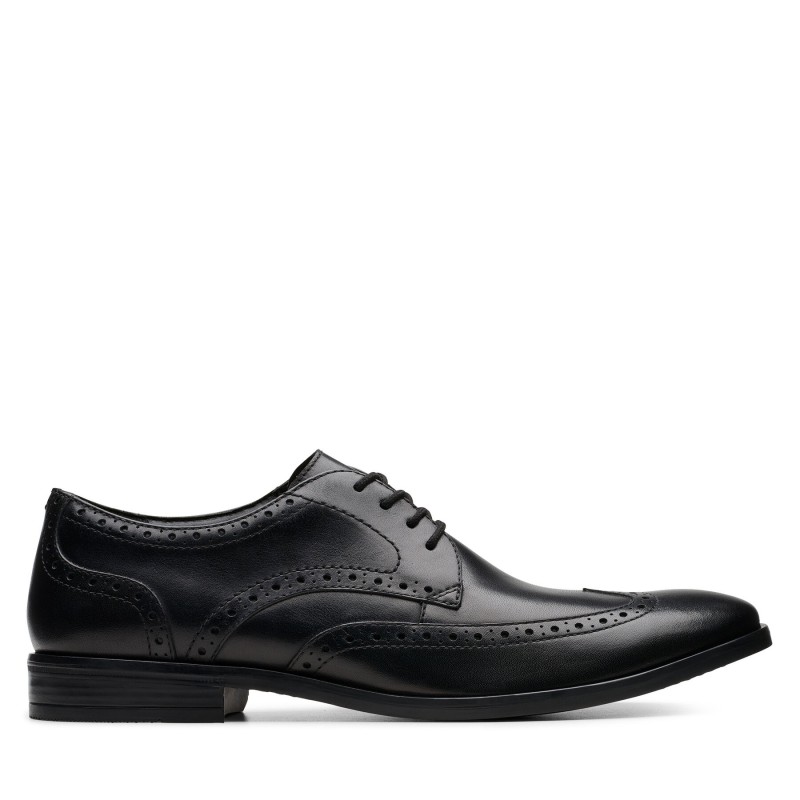 Halbschuhe Clarks Brandon Limit 26178490 Schwarz