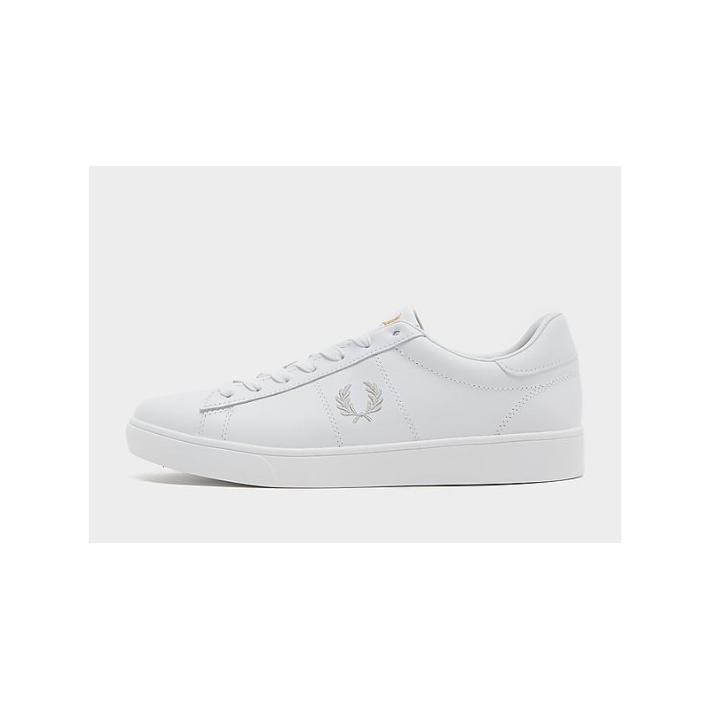 Fred Perry Spencer Leather Herren - White - Mens, White