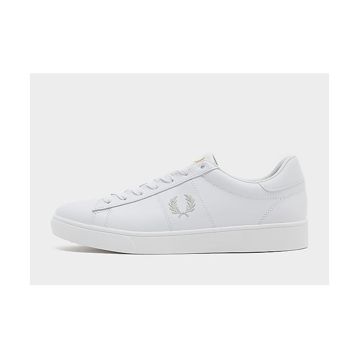 Fred Perry Spencer Leather Herren - White - Mens, White