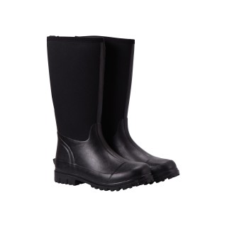 Mucker Damen Lange Neopren-Stiefel - Schwarz