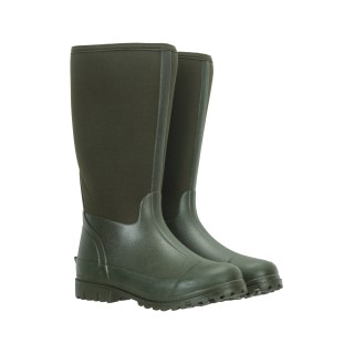 Mucker Damen Lange Neopren-Stiefel - Khaki