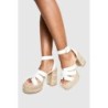 Espadrilles Mit Cut-Out Detail - White - 38, White